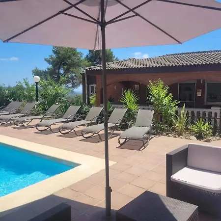 Villa Sitges Soledad 15 Minutes Drive From Sitges Xxl Swimming Pool 12 P *